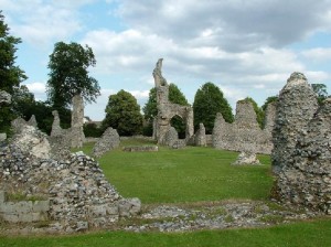 Cluniac Priory in Thetford