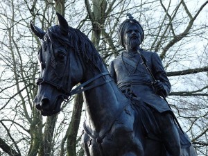 Duleep Singh statue in Thetford