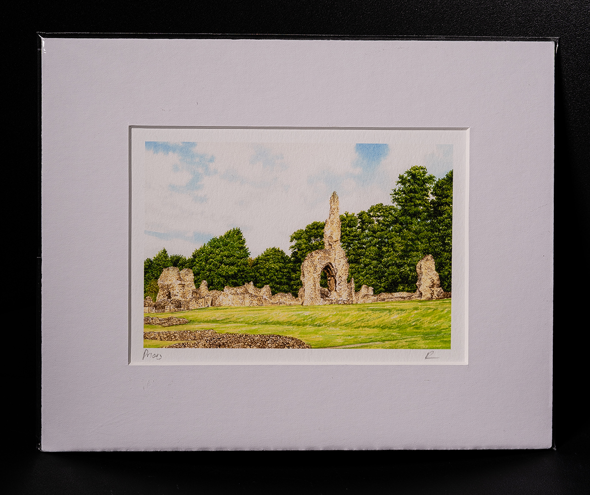 leaping hare shop priory print