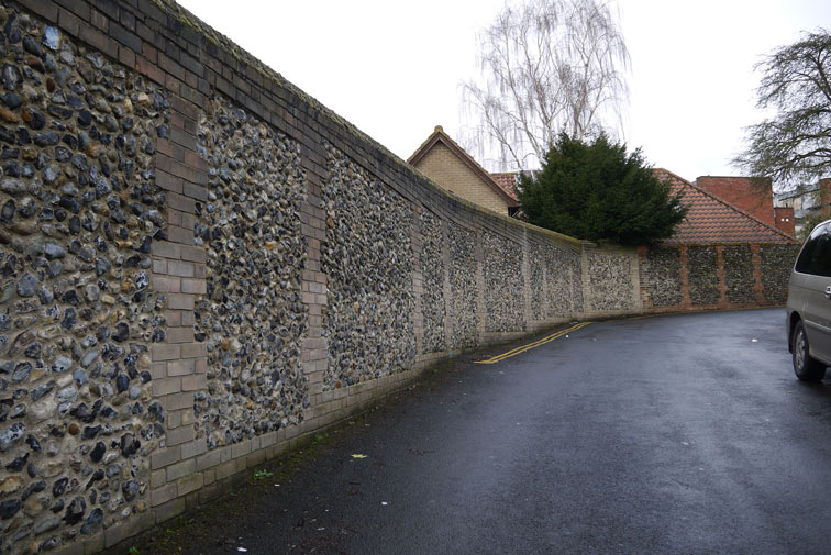 goddards wall rebuild