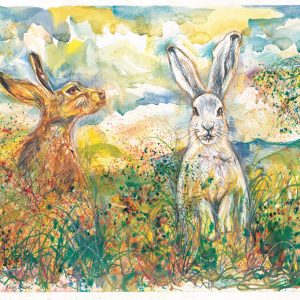Leaping Hare Shop Card Kevin Moore